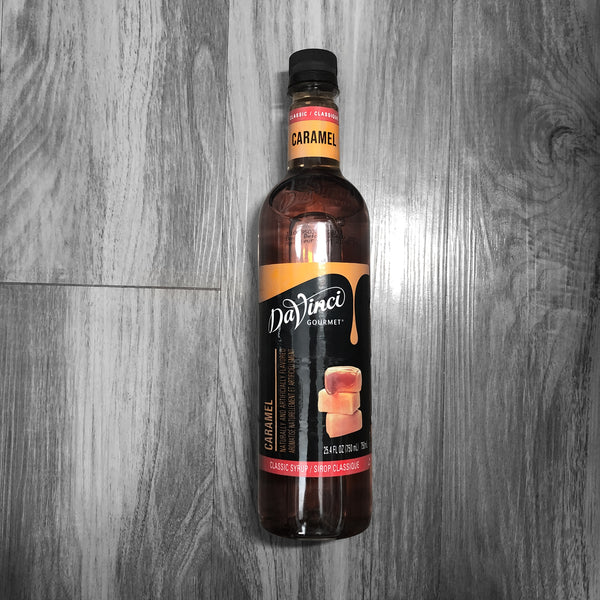 Caramel Syrup Bottle